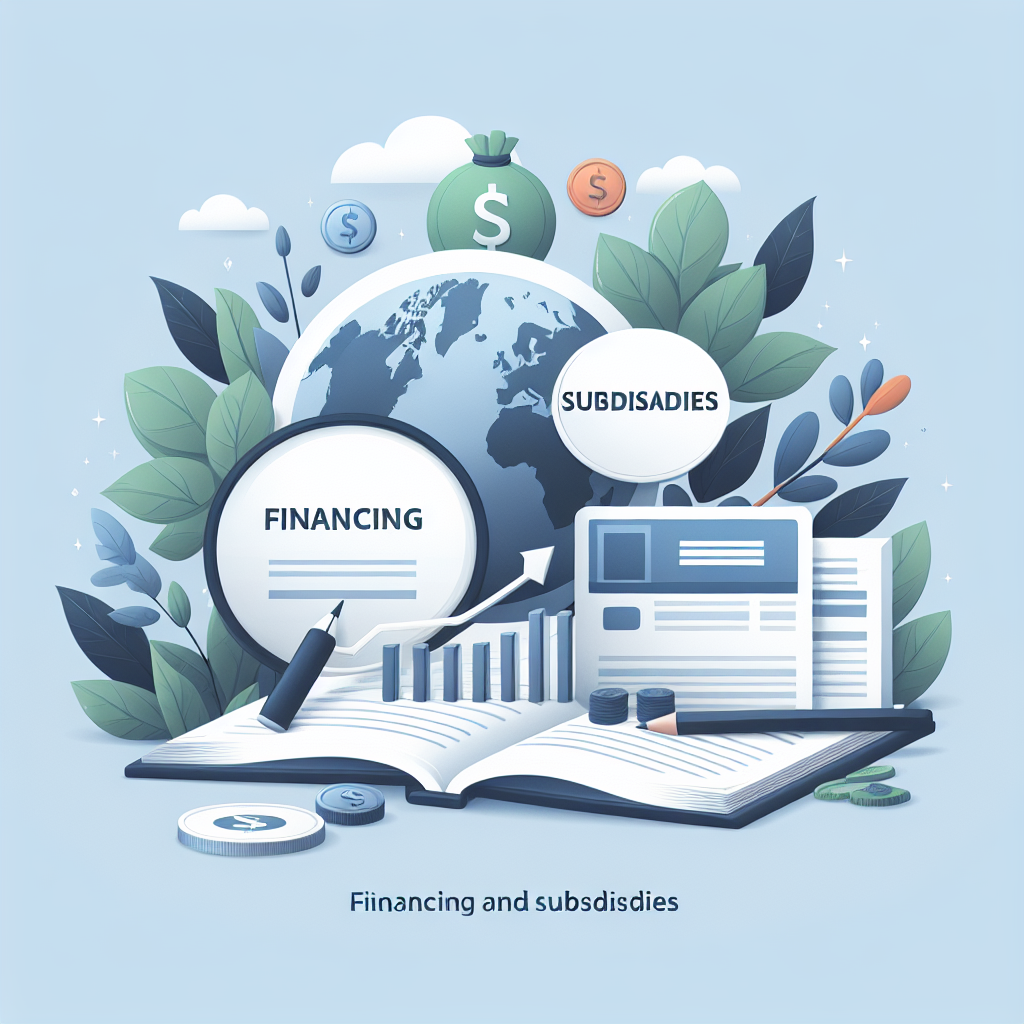 Finanzierung und Förderungen