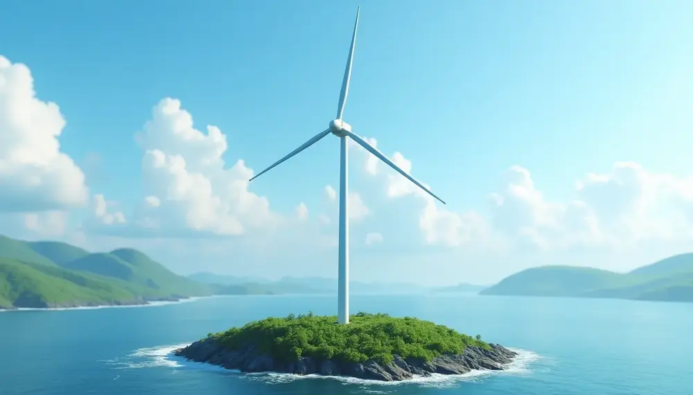 Kleinwindkraftanlage Inselanlage: So nutzen Sie Windkraft auf Ihrer Insel
